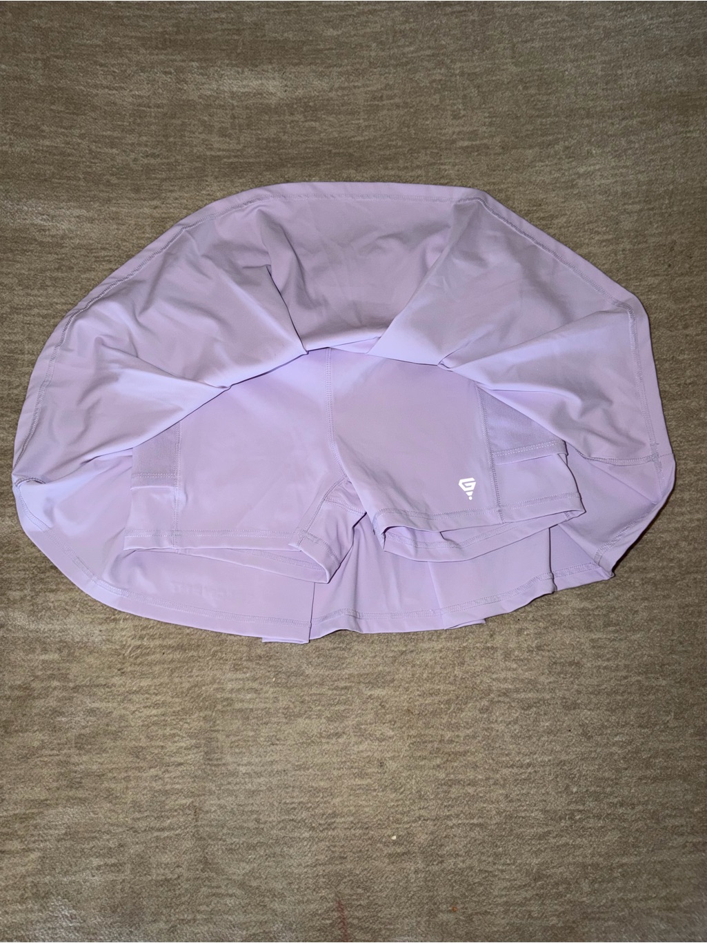 Gldn Pnt Lilac Circle Skort — image 2 of 5